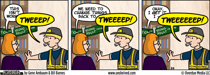 Unshelved strip for 1/3/2013