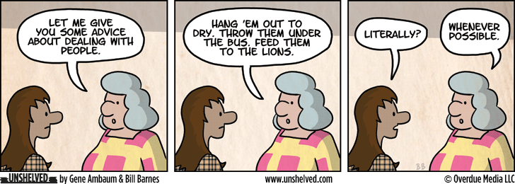 Unshelved strip for 1/16/2013