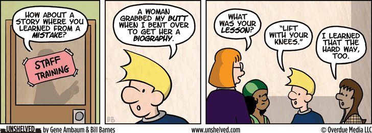 Unshelved strip for 2/6/2013