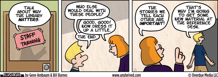 Unshelved strip for 2/7/2013