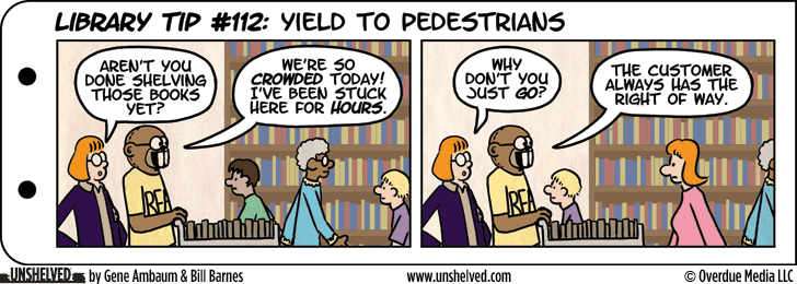 Unshelved strip for 2/12/2013