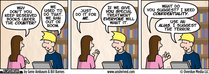 Unshelved comic strip for 4/10/2013