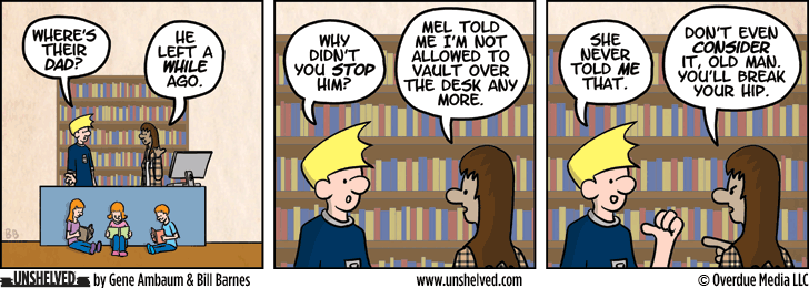 Unshelved comic strip for 5/20/2013