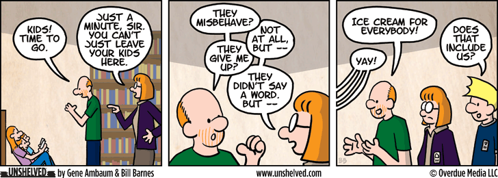 Unshelved strip for 5/23/2013