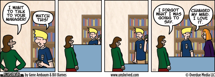 Unshelved strip for 6/11/2013