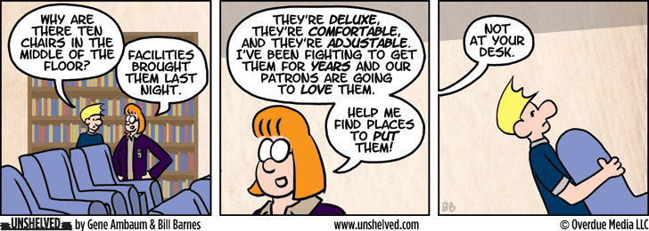 Unshelved comic strip for 8/5/2013