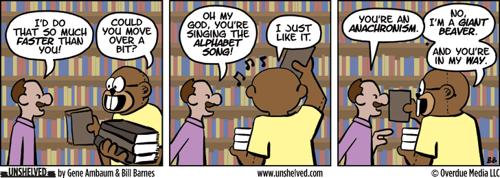 Unshelved comic strip for 9/9/2013