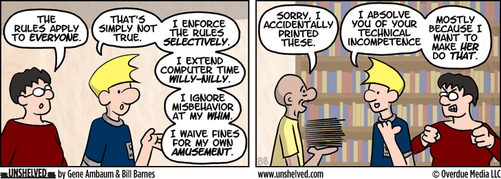 Unshelved comic strip for 2/19/2014