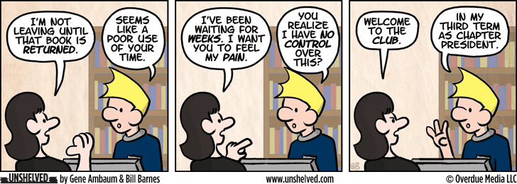 Unshelved comic strip for 5/6/2014