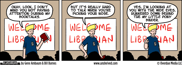 Unshelved comic strip for 5/12/2014