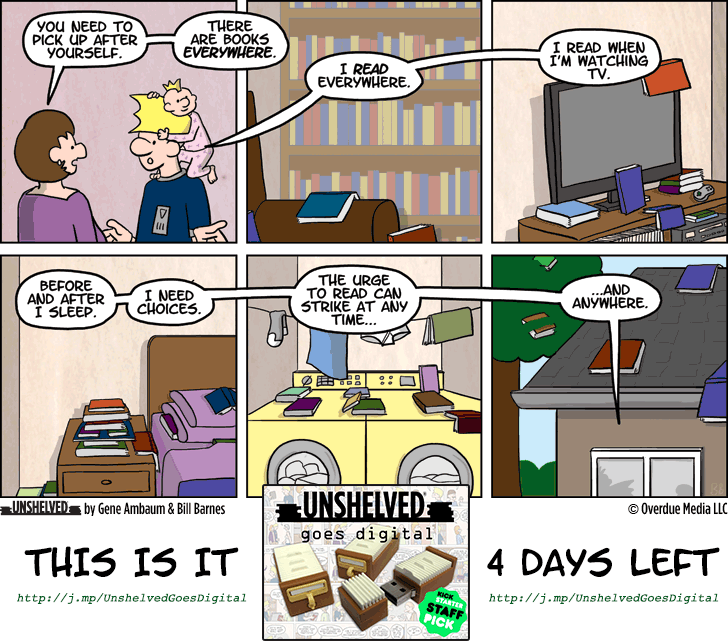 Unshelved comic strip for 10/23/2014