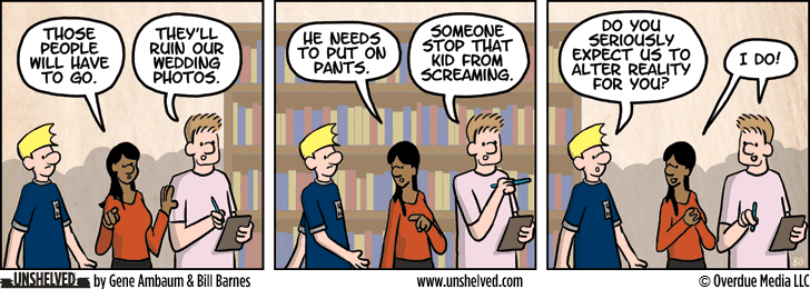 Unshelved comic strip for 11/5/2014