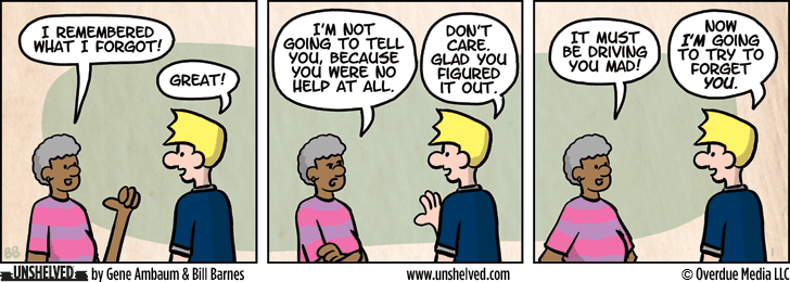 Unshelved comic strip for 7/23/2015