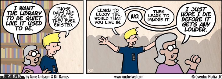 Unshelved comic strip for 9/3/2015