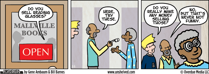 Unshelved comic strip for 10/12/2015