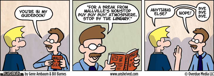 Unshelved comic strip for 1/5/2016