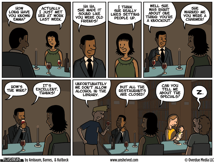 Unshelved comic strip for 3/22/2016