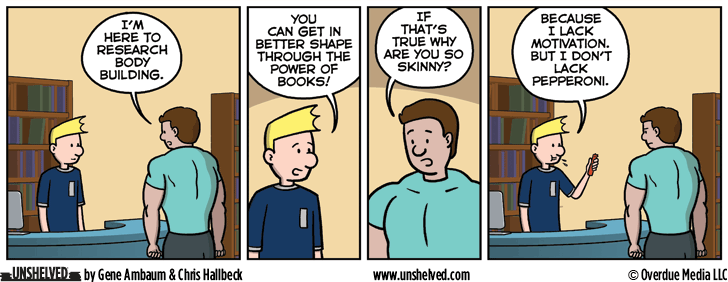 Unshelved comic strip for 7/18/2016