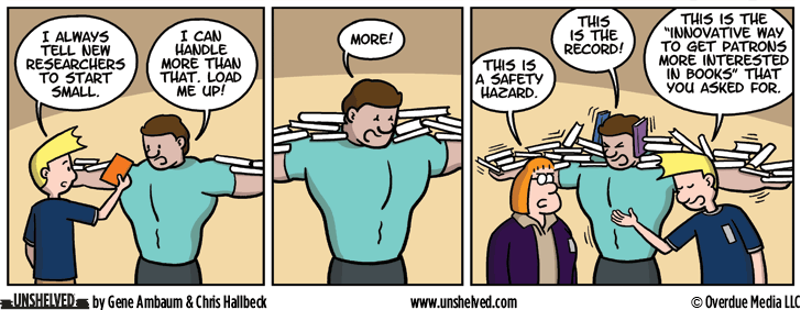 Unshelved comic strip for 7/21/2016